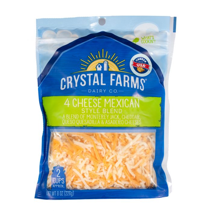 Crystal Farms Mexican 4 Cheese
